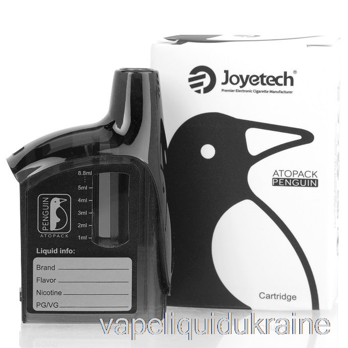 Vape Ukraine Joyetech ATOPACK Penguin Replacement Pod Cartridge Black - 8.8mL Cartridge